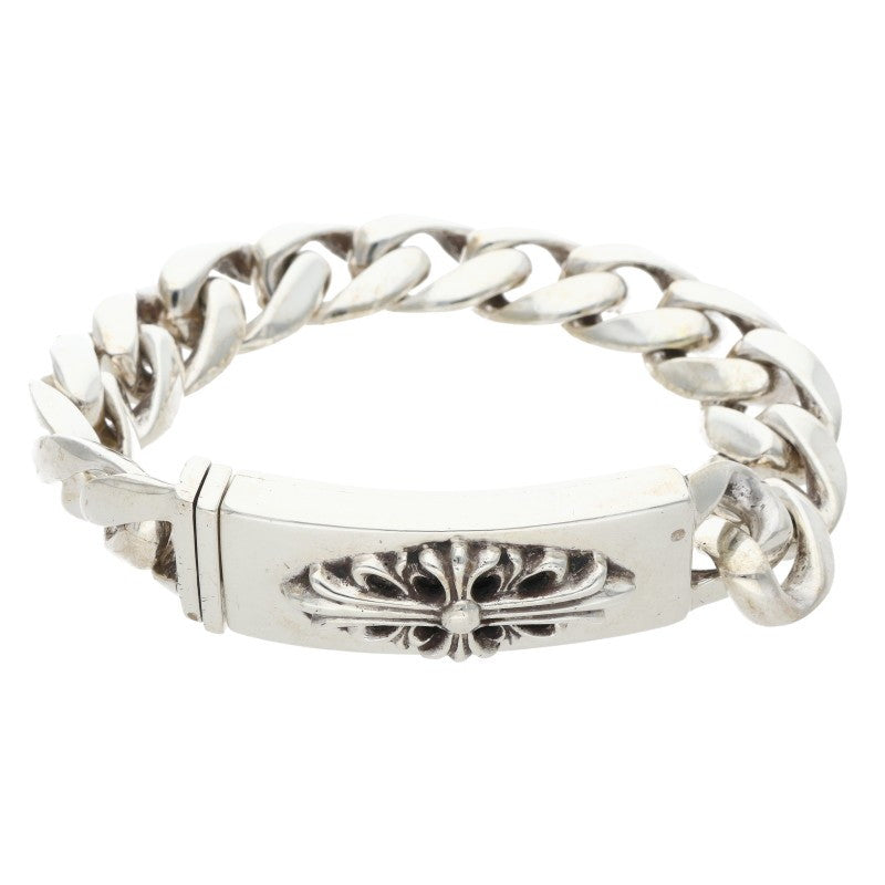 Chrome Hearts ID FLORAL CRS Silver Bracelet Size ONE SIZE