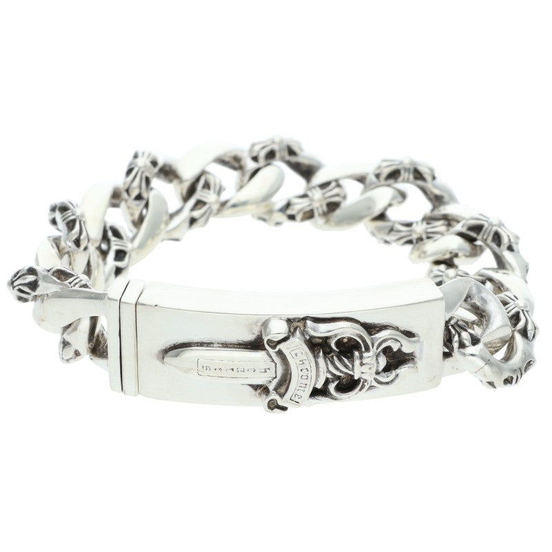 Chrome Hearts Dagger ID Fancy Link Bracelet Size ONE SIZE