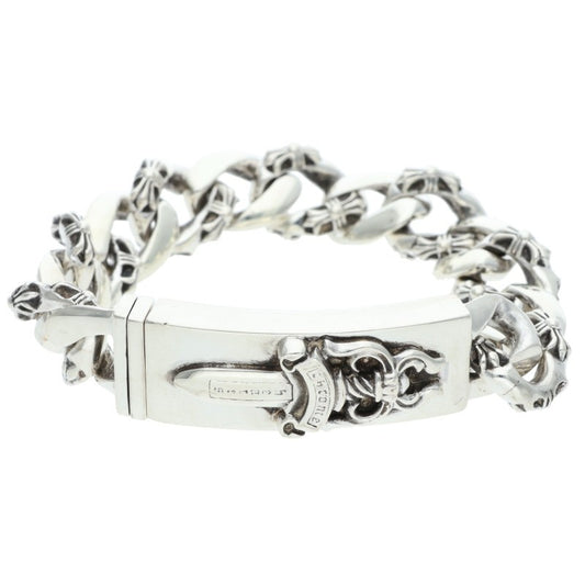 Chrome Hearts Dagger ID Fancy Link Bracelet Size ONE SIZE