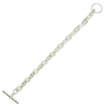 HERMES Chaine d'Ancre PM 925 Silver Bracelet Size ONE SIZE