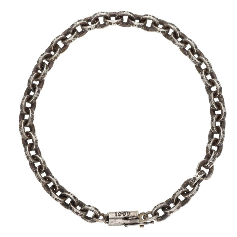 Chrome Hearts PAPER CHAIN Silver Bracelet Size ONE SIZE