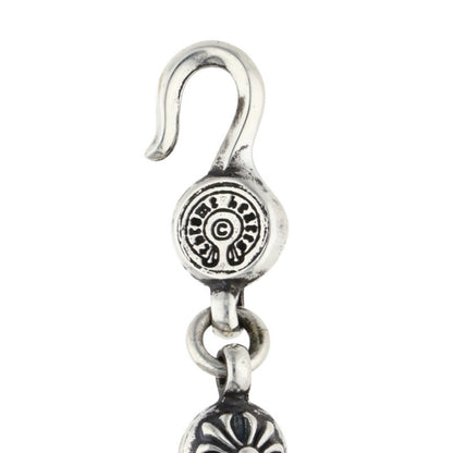 Chrome Hearts #1 Cross Ball Silver Bracelet Size ONE SIZE