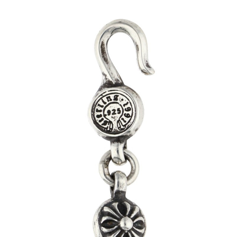 Chrome Hearts #1 Cross Ball Silver Bracelet Size ONE SIZE