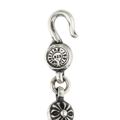 Chrome Hearts #1 Cross Ball Silver Bracelet Size ONE SIZE