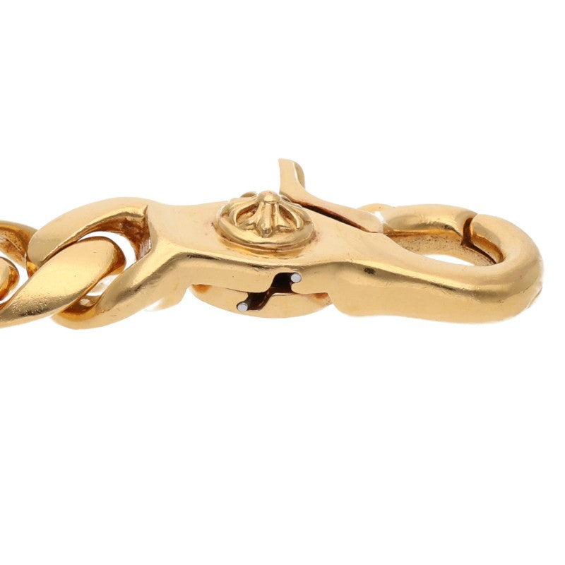 Chrome Hearts 22K Classic Link Gold Bracelet Size 15LINK