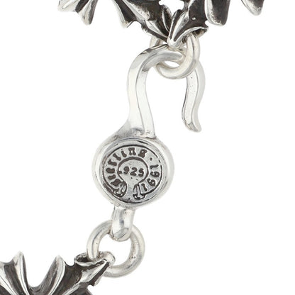 Chrome Hearts CO CH Plus Silver Bracelet Size 9LINK