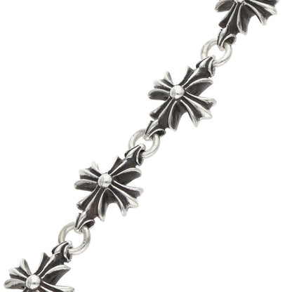 Chrome Hearts CO CH Plus Silver Bracelet Size 9LINK