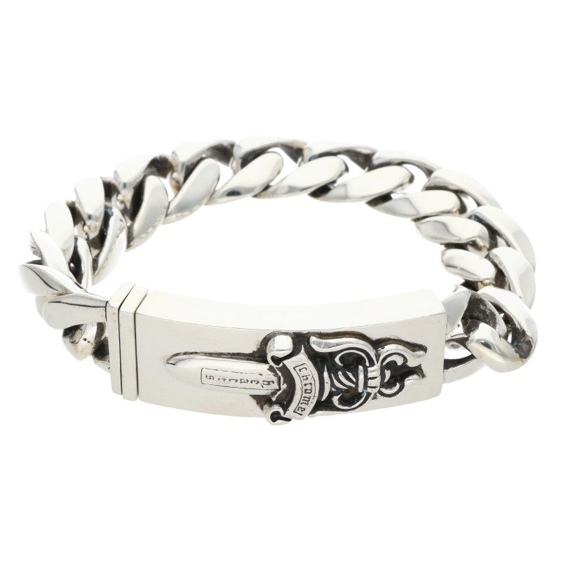 Chrome Hearts ID DAGGER Classic Link Bracelet Size ONE SIZE