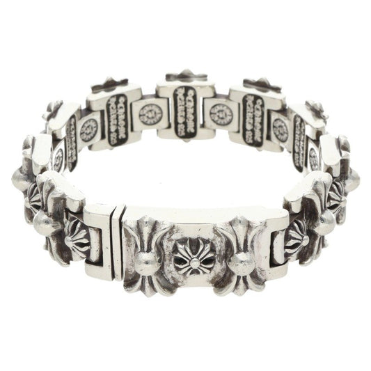 Chrome Hearts H LINK H Cross Motif Bracelet Size ONE SIZE