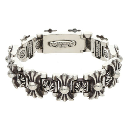 Chrome Hearts H LINK H Cross Motif Bracelet Size ONE SIZE