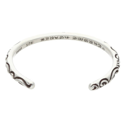Chrome Hearts BANGLE SCROLL Silver Bangle Size ONE SIZE