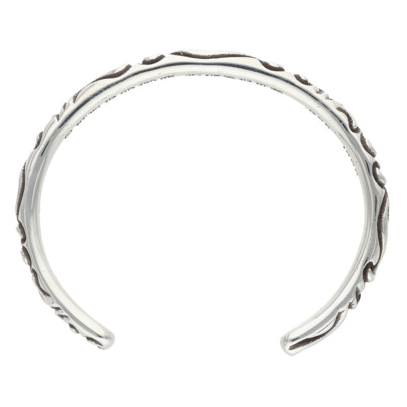 Chrome Hearts BANGLE SCROLL Silver Bangle Size ONE SIZE