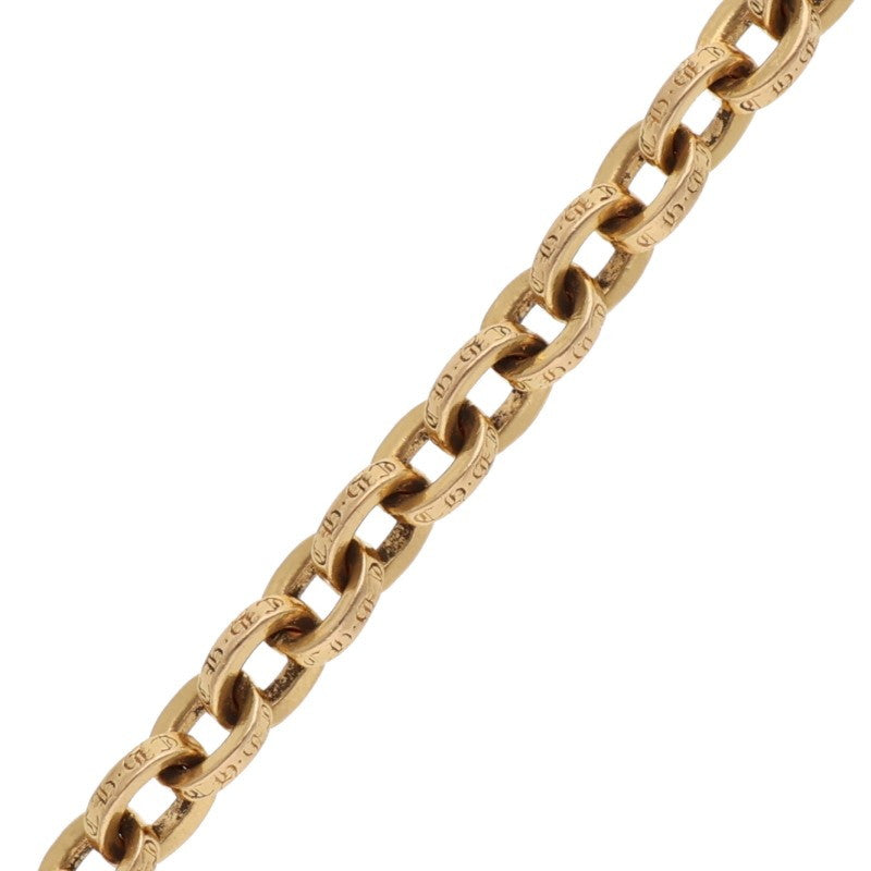 Chrome Hearts 22K Paper Chain Gold Bracelet Size ONE Yellow