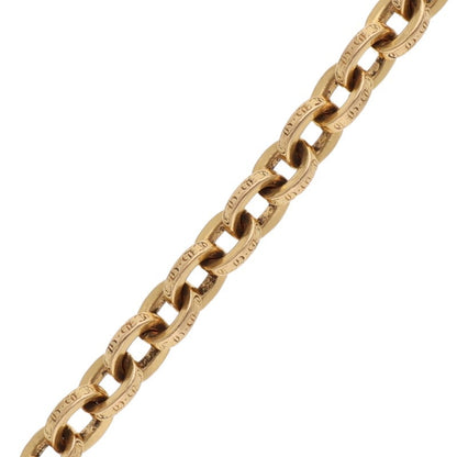 Chrome Hearts 22K Paper Chain Gold Bracelet Size ONE Yellow