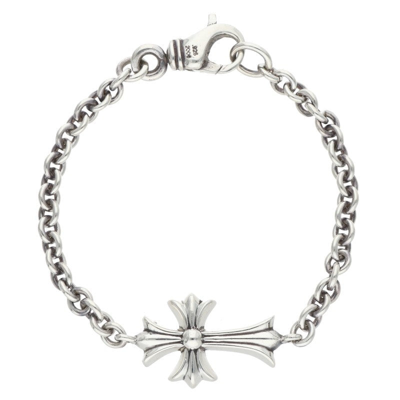 Chrome Hearts Tiny CH Cross Silver Bracelet Size ONE SIZE