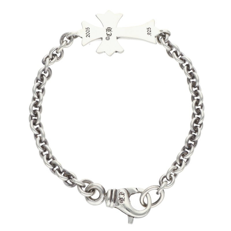 Chrome Hearts Tiny CH Cross Silver Bracelet Size ONE SIZE