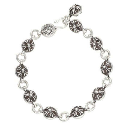 Chrome Hearts #2 Cross Ball Silver Bracelet Size ONE SIZE