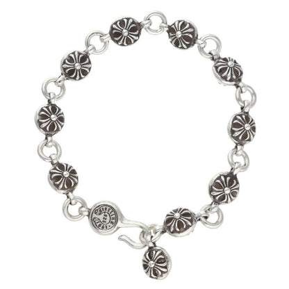 Chrome Hearts #2 Cross Ball Silver Bracelet Size ONE SIZE