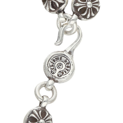 Chrome Hearts #2 Cross Ball Silver Bracelet Size ONE SIZE