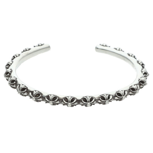 Chrome Hearts BANGLE CROSS Band Silver Size ONE SIZE