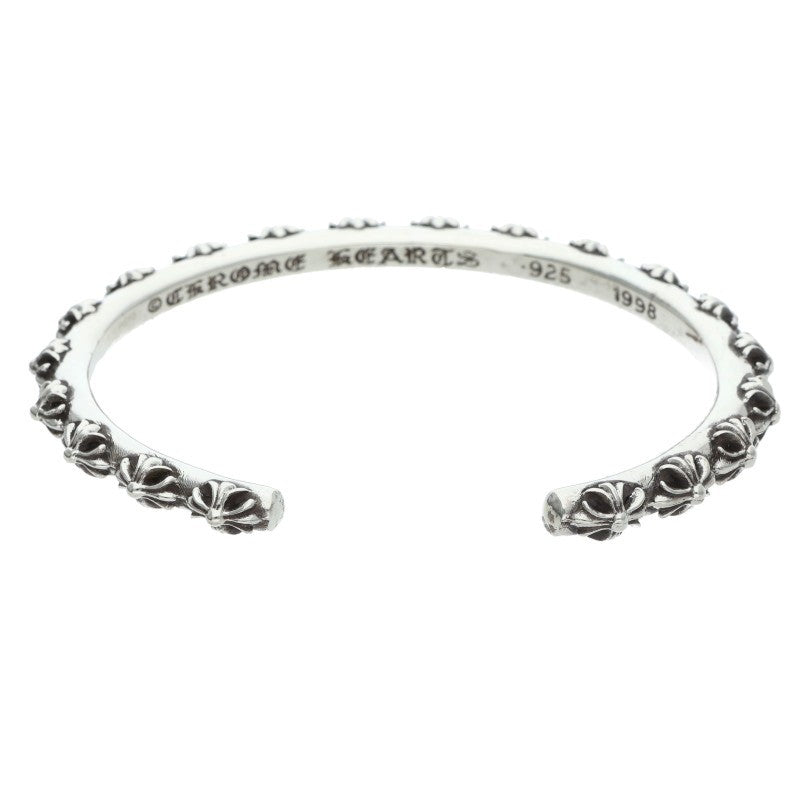 Chrome Hearts BANGLE CROSS Band Silver Size ONE SIZE