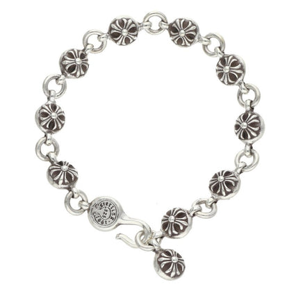 Chrome Hearts #2 Cross Ball Silver Bracelet Size ONE SIZE