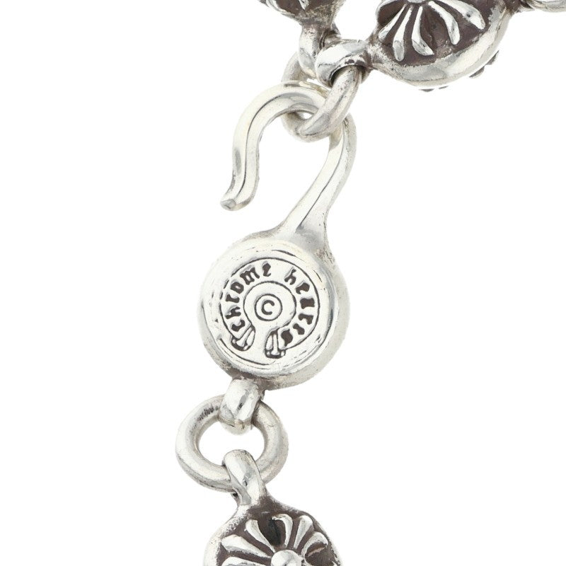 Chrome Hearts #2 Cross Ball Silver Bracelet Size ONE SIZE