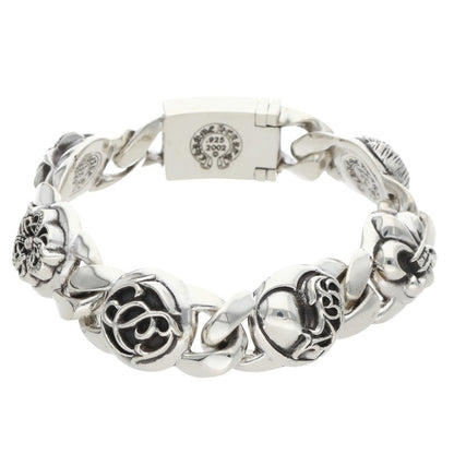 Chrome Hearts MULTI LINK Silver Bracelet Size ONE SIZE