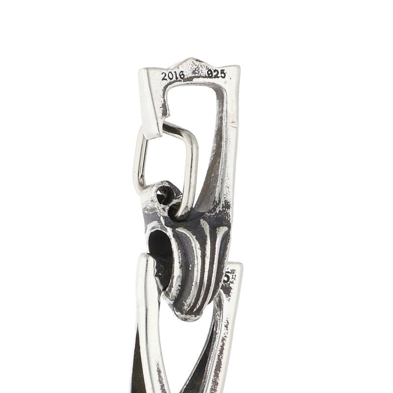 Chrome Hearts WINDOW CHAIN Silver Bracelet 925 Size ONE SIZE