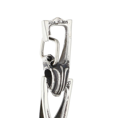Chrome Hearts WINDOW CHAIN Silver Bracelet 925 Size ONE SIZE