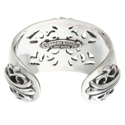 Chrome Hearts FLRL CRS CUFF Sterling Silver Size ONE SIZE
