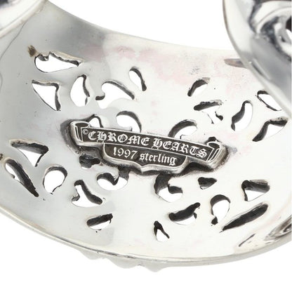 Chrome Hearts FLRL CRS CUFF Sterling Silver Size ONE SIZE