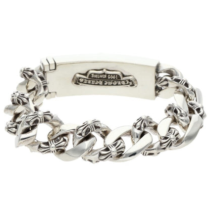 Chrome Hearts ID DAGGER Fancy Link Bracelet Size ONE SIZE