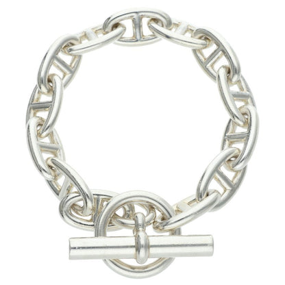 HERMES Chaine d'Ancre GM Silver Bracelet Size ONE SIZE
