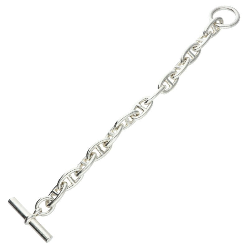HERMES Chaine d'Ancre GM Silver Bracelet Size ONE SIZE