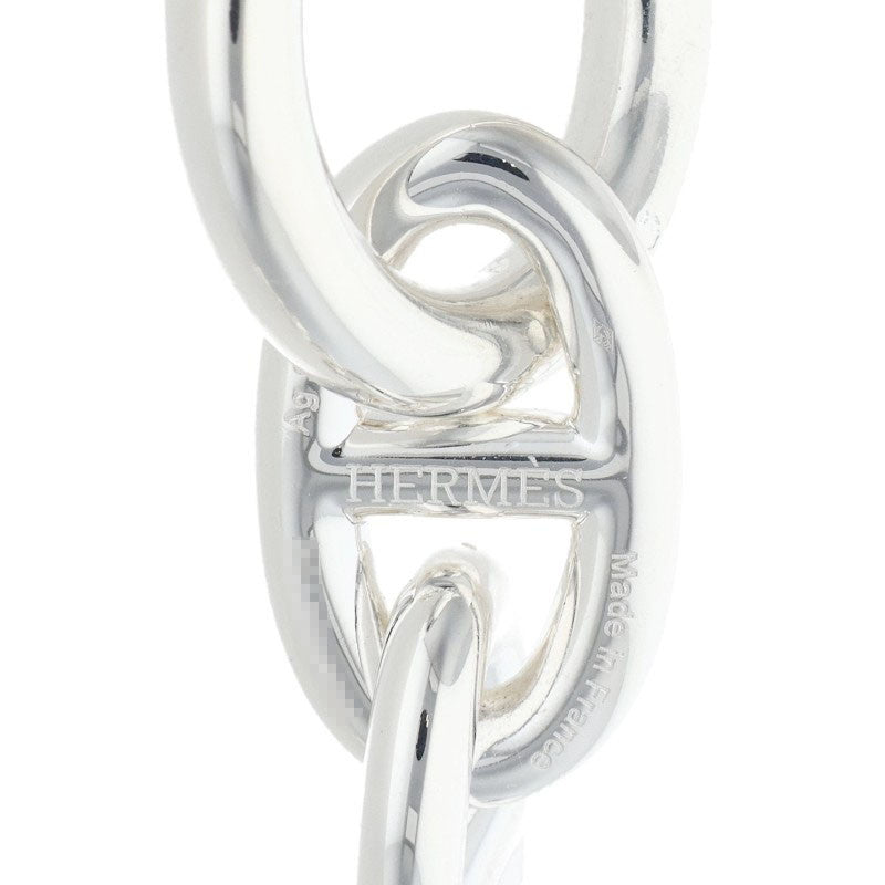 HERMES Chaine d'Ancre TGM Silver Bracelet Size ONE SIZE