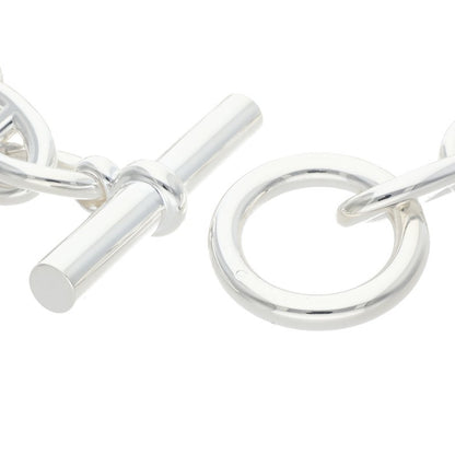 HERMES Chaine d'Ancre TGM Silver Bracelet Size ONE SIZE