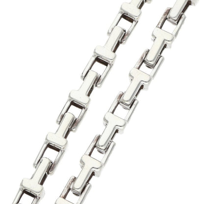 TIFFANY&Co. T Narrow Chain Silver Bracelet Size ONE SIZE