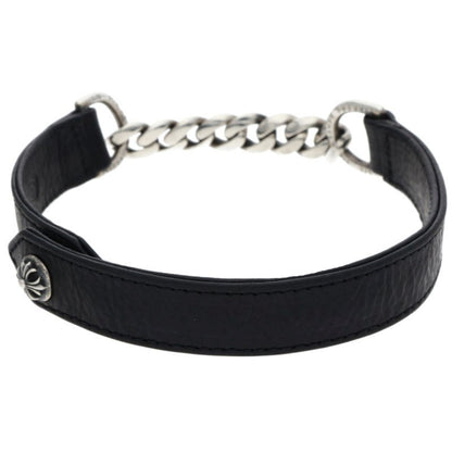 Chrome Hearts Cross Ball Double Chain Leather Size ONE SIZE
