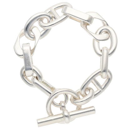 HERMES Alea GM Silver Bracelet Size ONE SIZE