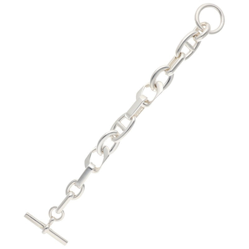 HERMES Alea GM Silver Bracelet Size ONE SIZE