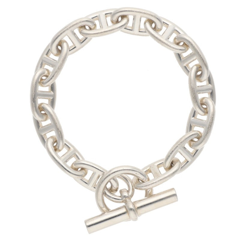 HERMES Chaine d'Ancre GM Silver Bracelet Size ONE SIZE