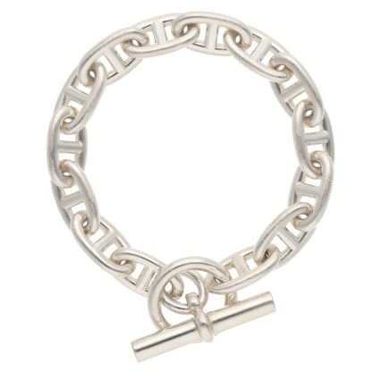 HERMES Chaine d'Ancre GM Silver Bracelet Size ONE SIZE