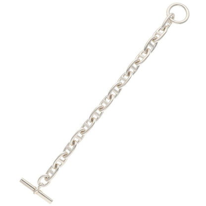 HERMES Chaine d'Ancre GM Silver Bracelet Size ONE SIZE