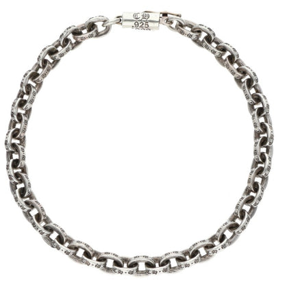 Chrome Hearts PAPER CHAIN Silver Bracelet