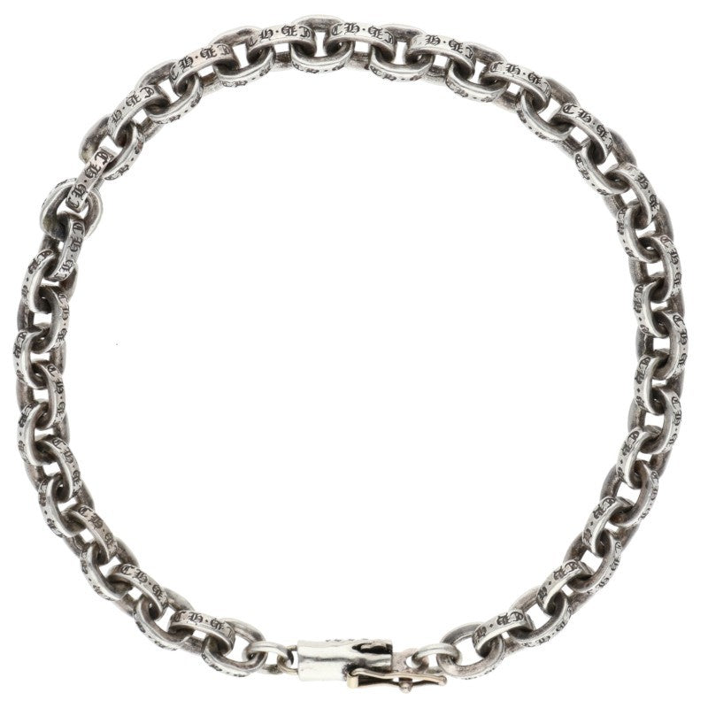 Chrome Hearts PAPER CHAIN Silver Bracelet