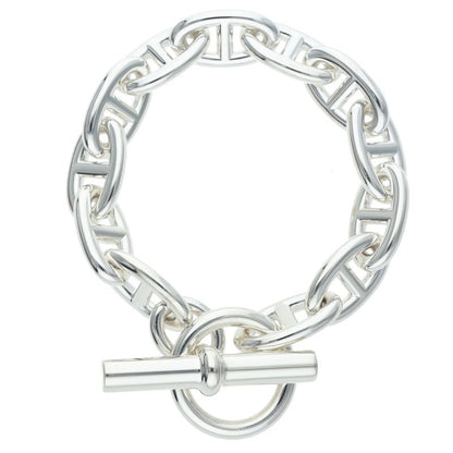 HERMES Chaine d'Ancre GM Silver Bracelet Size ONE SIZE