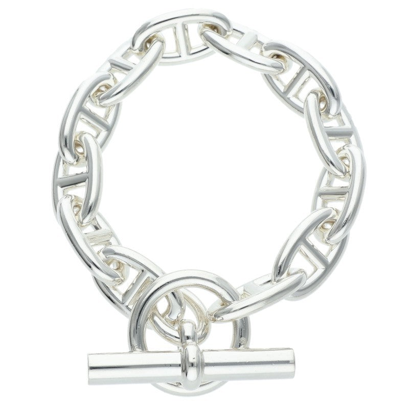 HERMES Chaine d'Ancre GM Silver Bracelet Size ONE SIZE