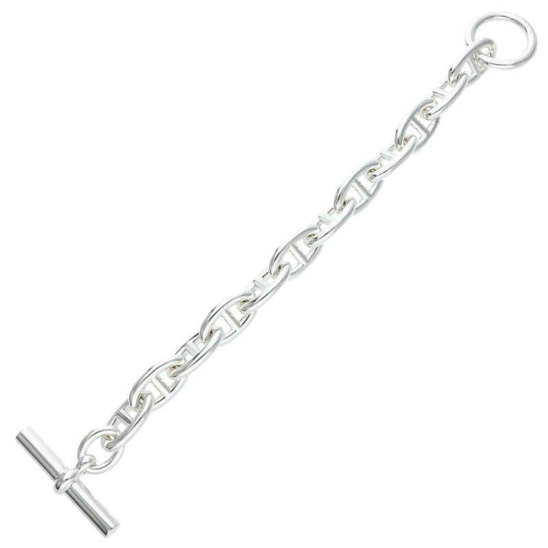 HERMES Chaine d'Ancre GM Silver Bracelet Size ONE SIZE