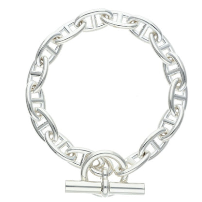 HERMES Chaine d'Ancre GM Silver Bracelet Size ONE SIZE